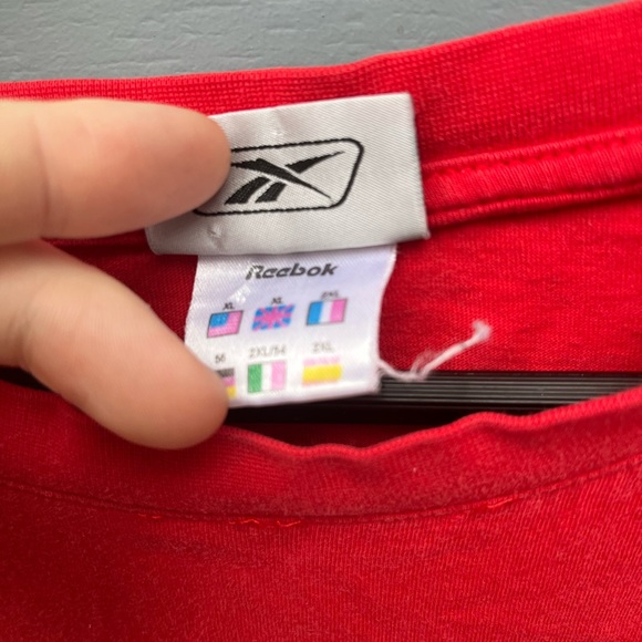 Reebok Tropical T-Shirt / XL / Vintage Y2K - Picture 4 of 5
